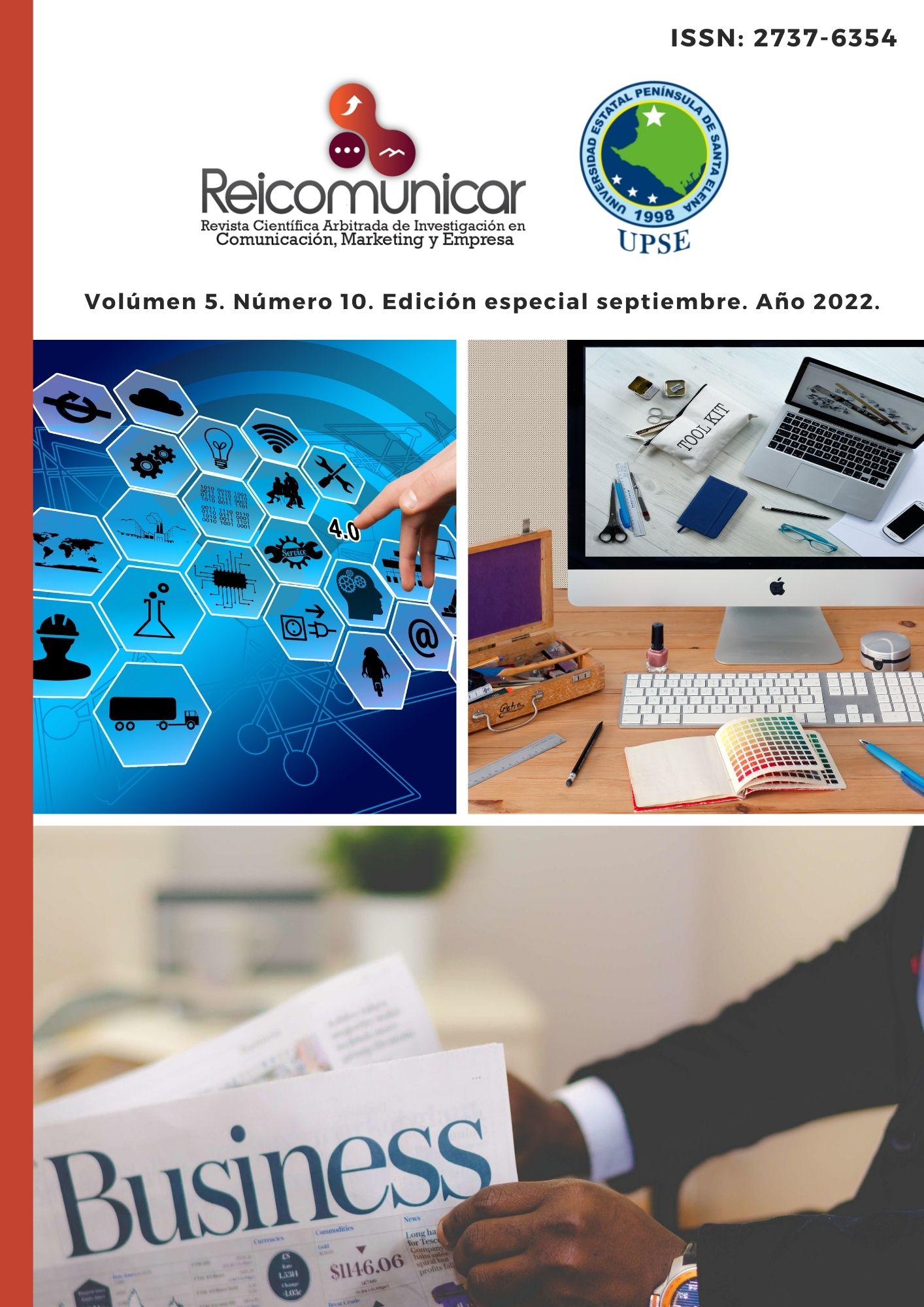 					Ver Vol. 5 Núm. 10 Ed. esp. (2022): Revista Científica Arbitrada de Investigación en Comunicación, Marketing y Empresa REICOMUNICAR. (Edición especial septiembre 2022)
				